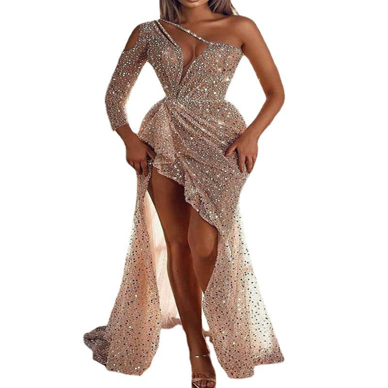 Women's One Shoulder Party Dress