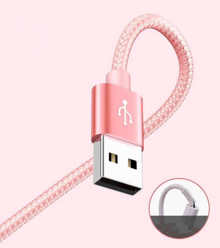 Three-in-one charging cable for mobile phones