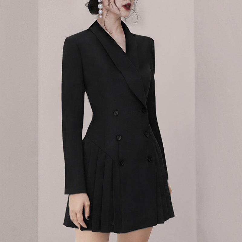 Black suit dress