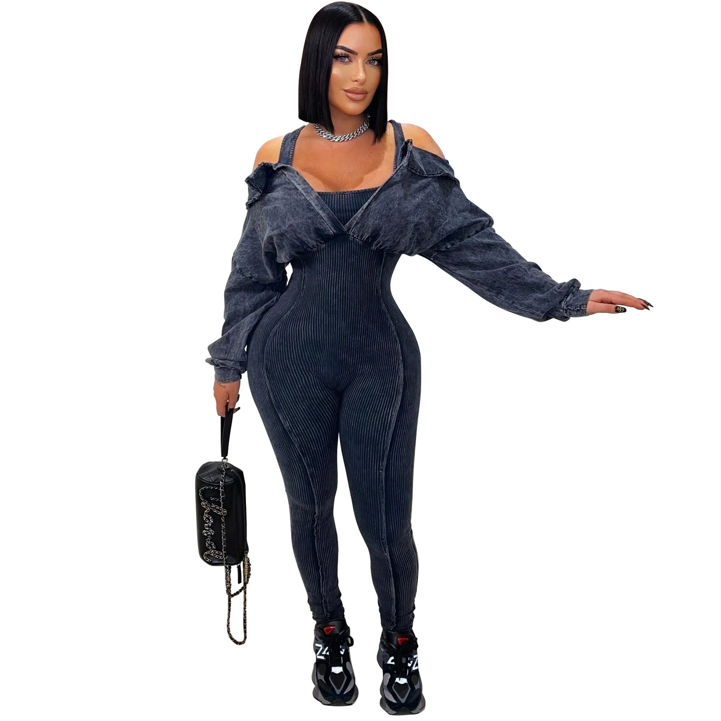 European And American Fashion Women's Wear Jumpsuit